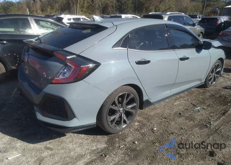 2017 Honda Civic Sport from USA, damaged, VIN SHHFK7H48HU210605